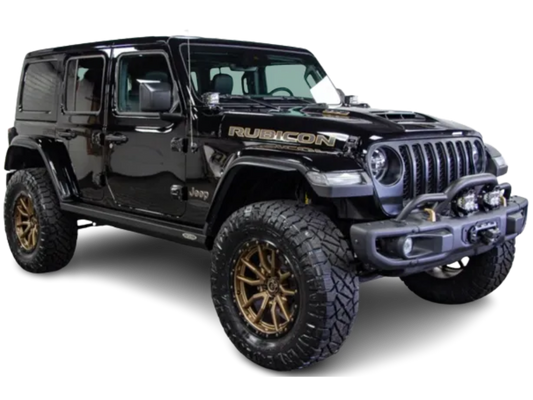 2008- Present Jeep Wrangler, Rubicon, Gladiator Featuring a precision laser cut 18 Gauge Steel plate